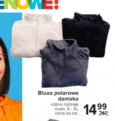 Bluza damska polarowa rozm. s-xl promocja