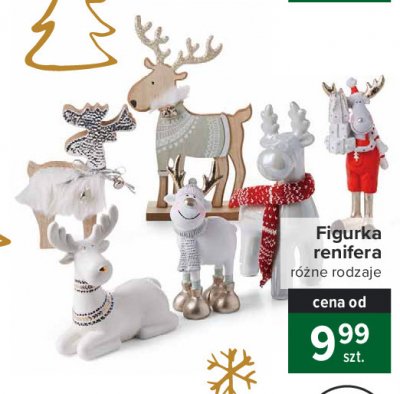 Figurka renifer stoj膮cy promocja