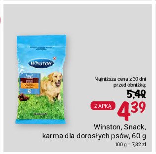 Przysmak dla psa z wołowiną i drobiem Winston promocja