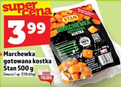 Marchewka gotowana kostka stan promocja w TOPAZ