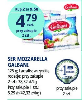 Mozzarella GALBANI SANTA LUCIA promocja