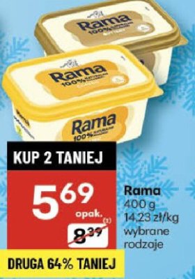 Rama margaryna promocja w Delikatesy Centrum