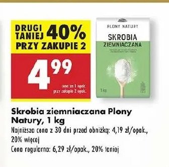 Skrobia ziemniaczana Plony natury promocja