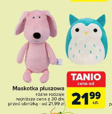 Maskotka pluszowa promocja
