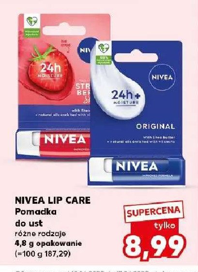 Pomadka original care (classic) Nivea promocja