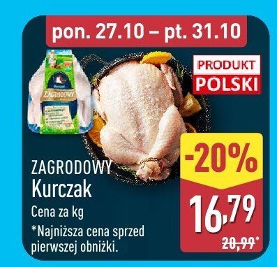 Kurczak zagrodowy Roldrob promocja w Aldi