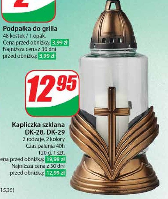 Kapliczka szklana dk-29 promocja