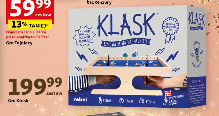 Gra klask Rebel promocja w Auchan