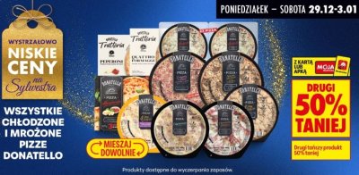 Pizza mrożona wszystkie rodzaje promocja w Biedronka