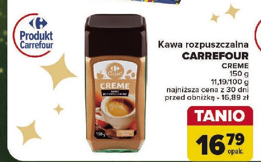 Kawa CARREFOUR CREME promocja