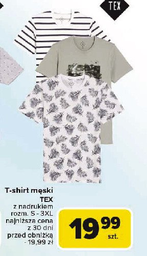 T-shirt męski s-3xl Tex promocja