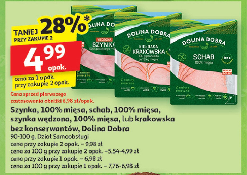 Kie艂basa krakowska Dolina dobra promocja