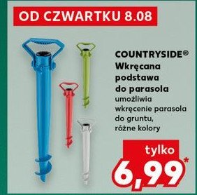 Wkręcana podstawa do parasola COUNTRYSIDE promocja