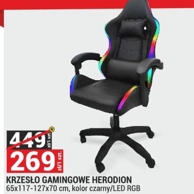 Krzesło gamingowe HERODION promocja w Merkury Market