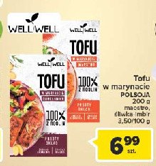 Tofu w marynacie śliwka i imbir Well well promocja