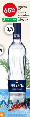 Wódka Finlandia promocja w Żabka
