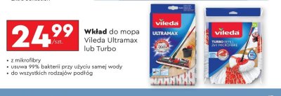 Wk艂ad do mopa na mokro Vileda ultramax promocja