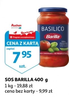 Sos basilico Barilla promocja