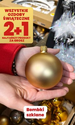 Bombki szklane promocja w Twój Market