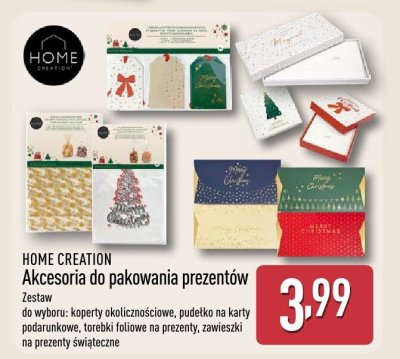 Akcesoria do pakowania prezentów  promocja w Aldi