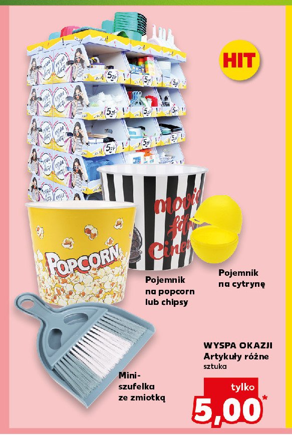 Mini zestaw - zmiotka i szufelka promocja w Kaufland