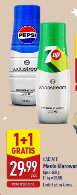 Syrop 7up SODA STREAM promocja w Aldi