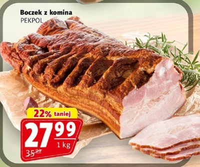 Boczek z komina PEKPOL promocja w Prim Market