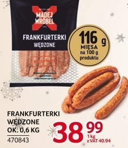 Frankfurterki wędzone ok. 0,6 kg promocja w Selgros
