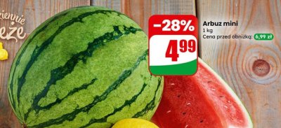 Arbuz mini Świeże jesz promocja w Dino