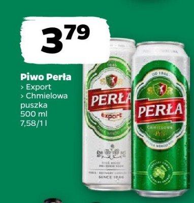 Piwo Perla Export promocja w Netto