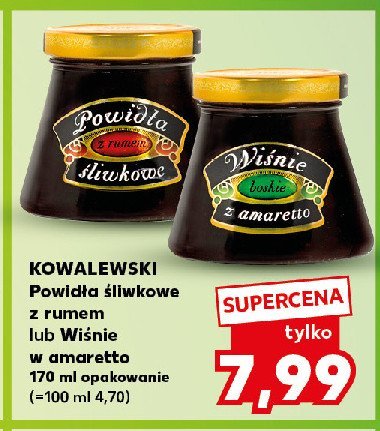 Wiśnie z amaretto Kowalewski promocja