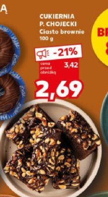 Ciastko brownie P. CHOJECKI promocja w Kaufland