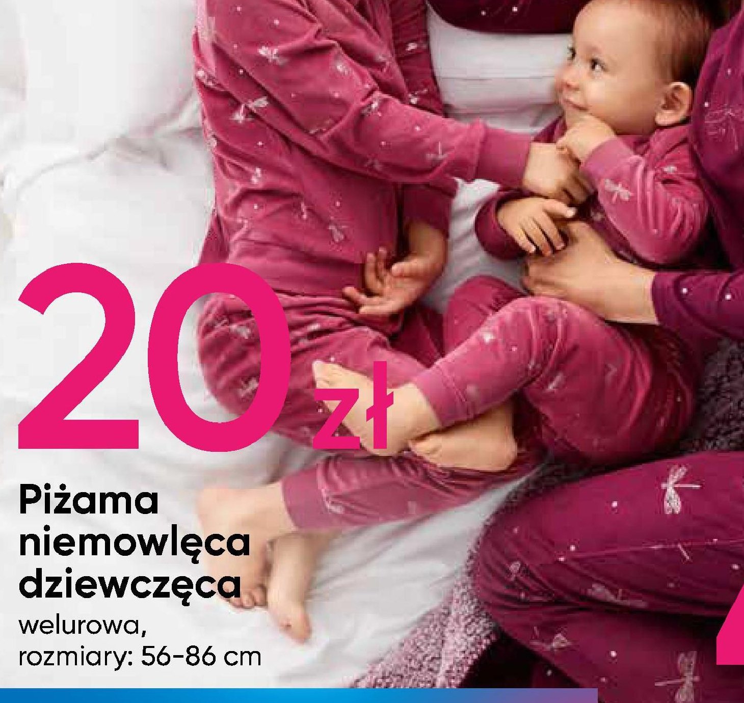 Pi偶ama niemowl臋ca dziewcz臋ca promocja