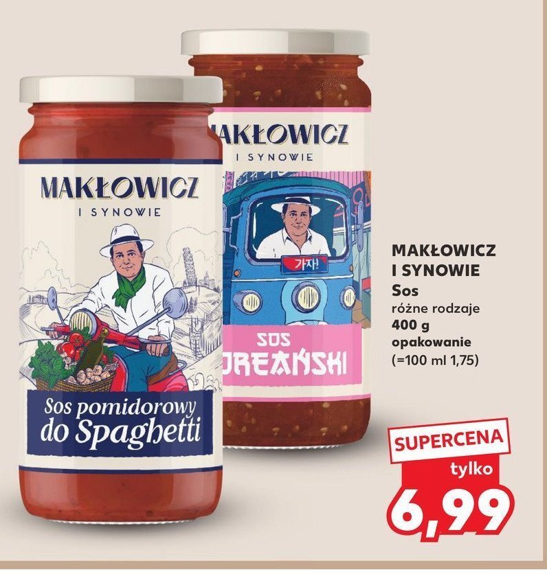 Sos pomidorowy do spaghetti Makłowicz i synowie promocja