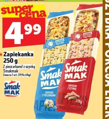 Zapiekanka Smak Mak 250 g promocja w TOPAZ