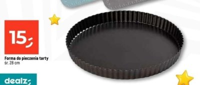 Forma do pieczenia tarty śr. 28 cm promocja w Dealz