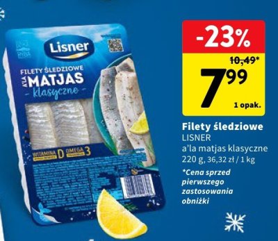 Filety śledziowe promocja w Intermarche