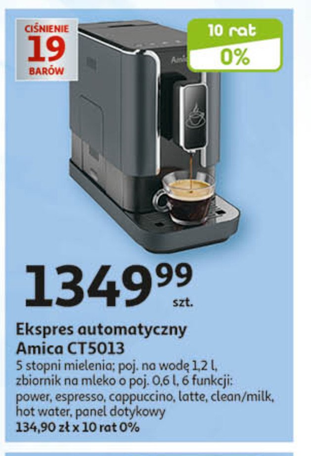 Ekspres ci艣nieniowy ct 5013 Amica promocja