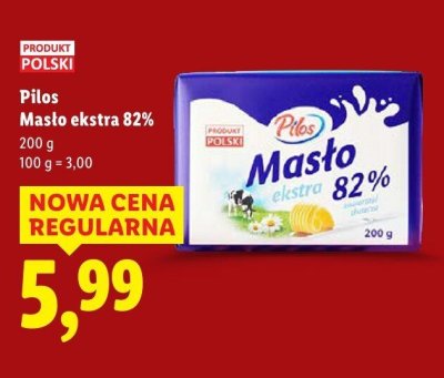 Masło ekstra 82% promocja w Lidl
