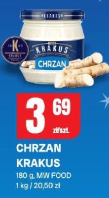 Chrzan Krakus promocja w Chorten