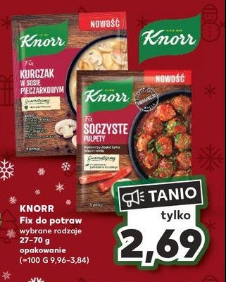 Soczyste pulpety Knorr fix promocja