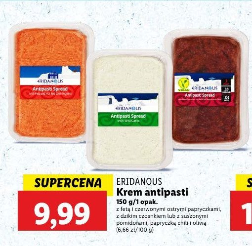 Krem antipasti Eridanous promocja