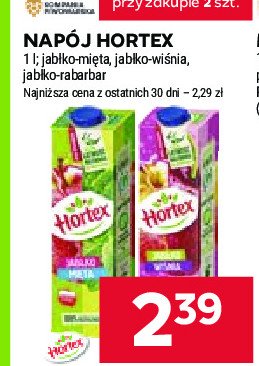 Napój jabłko-mięta Hortex promocja