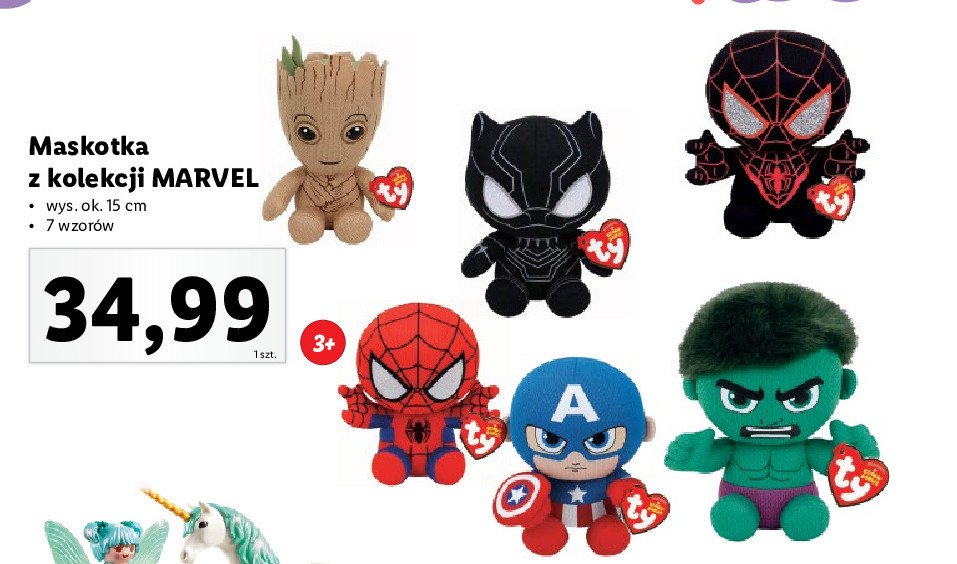Maskotka 15 cm Marvel promocja