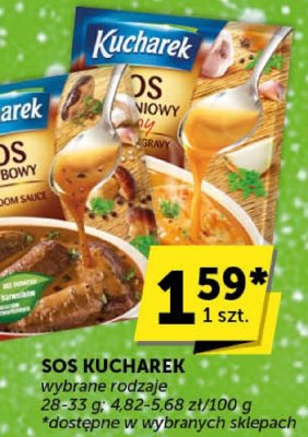 Sos Kucharek wybrane rodzaje promocja w Euro Sklep
