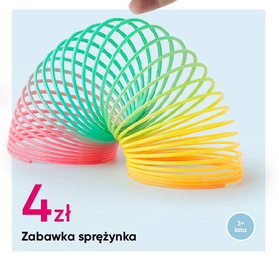 Zabawka sprężynka promocja w Pepco