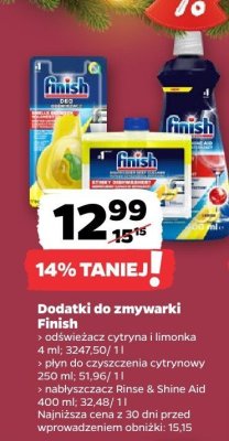 Dodatki do zmywarki Finish promocja w Netto