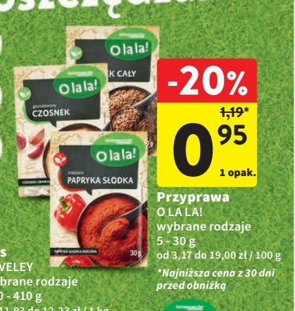 Kminek Intermarche o la la! promocja
