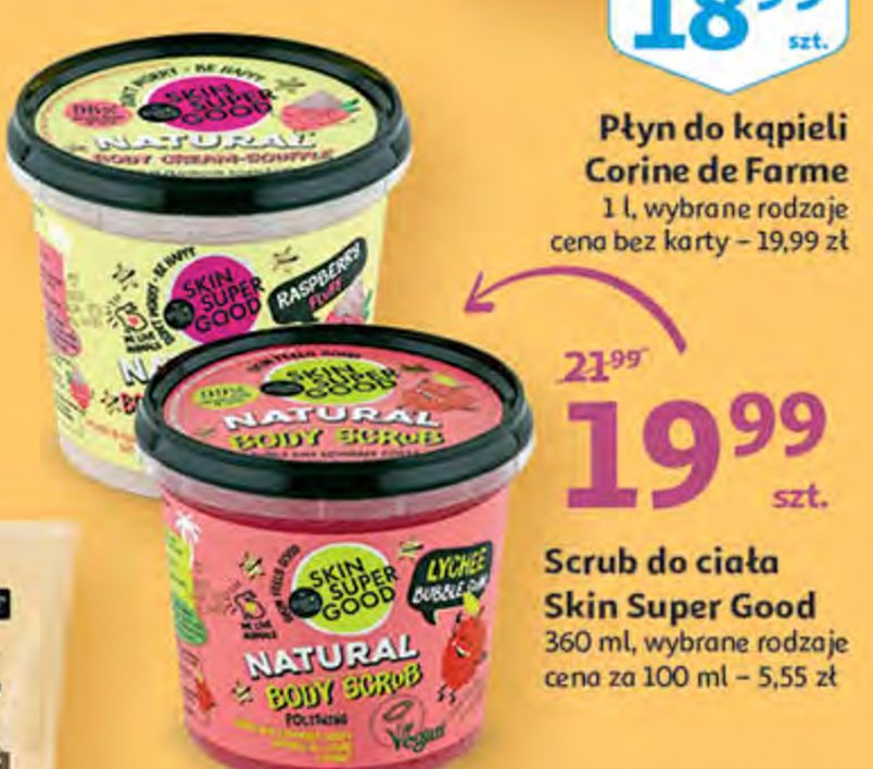 Scrub do cia艂a raspberry fluff Planeta organica promocja