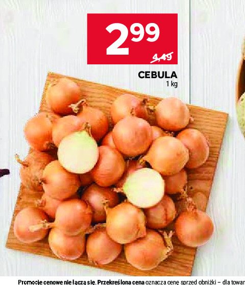 Cebula promocja w Stokrotka